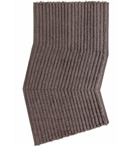 Lines Rug by GAN Charcoal