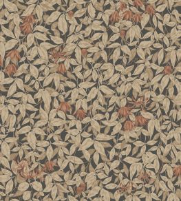 Linnea Wallpaper by Sandberg Charcoal