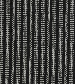Little Weed Fabric by Christopher Farr Cloth Charcoal