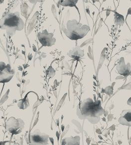 Lo Wallpaper by Sandberg Indigo Blue