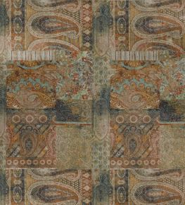 Lomond Velvet Fabric by Mulberry Home Antique