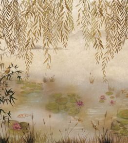 Lotus Mural by Coordonne Autum