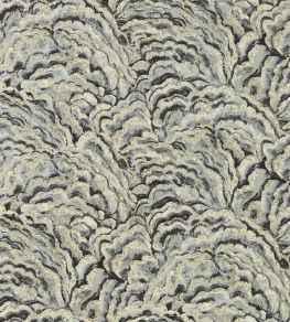 Lumino Wallpaper by Clarke & Clarke Noir/Gilver