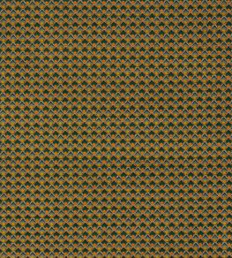 Lyra Fabric by Clarke & Clarke Spice/Forest