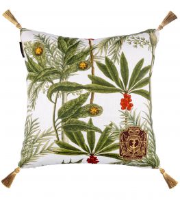 Madagascar Pillow 20 x 20" by MINDTHEGAP Green