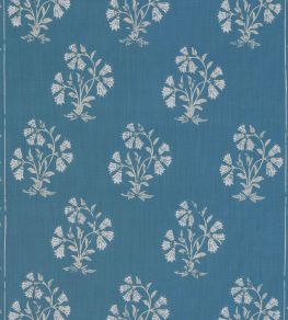 Maharani Block Print Fabric by Barneby Gates Jaipur Blue