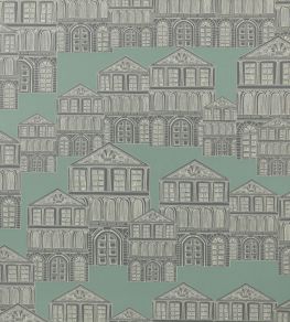 Maison Wallpaper by 1838 Wallcoverings Neo Mint