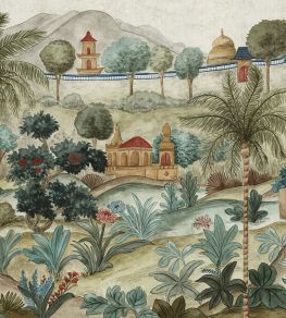 Majestic Garden Mural by Eijffinger Jade