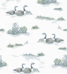 Mallard Duck Wallpaper by Coordonne Aqua