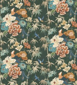 Maluku Fabric by Arley House Forest