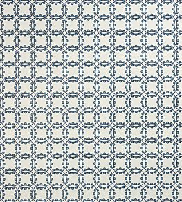 Marimba Wallpaper by Christopher Farr Cloth Cobalt