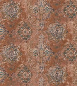 Maroc Fabric by Arley House Terracotta