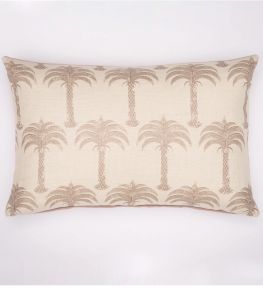 Marrakech Palm Pillow 16 x 24" by Barneby Gates Soft Gold