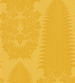 Marsden's Palm Damask Wallpaper by Zoffany Tigers Eye