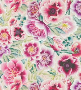 Marsha Wallpaper by Harlequin Powder / Peony / Magenta