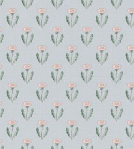 Maskrosen Wallpaper by Sandberg Soft Blue