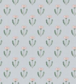 Maskrosen Wallpaper by Sandberg Soft Blue