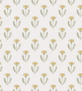 Maskrosen Wallpaper by Sandberg Spring Green