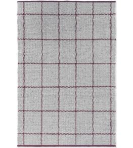 Craft Matter Check Rug by Brink & Campman Ash/Stone Red