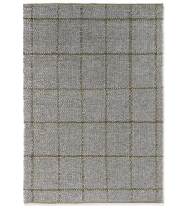 Craft Matter Check Rug by Brink & Campman Slate/Olive