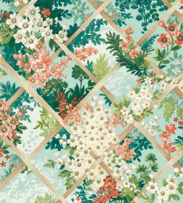 Maymont Wallpaper by Clarke & Clarke Seaglass