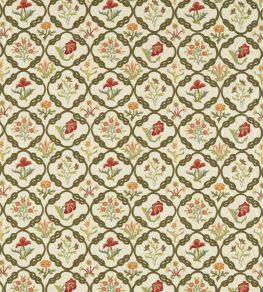 May's Coverlet Fabric by Morris & Co Twining Vine