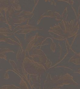 Meandering Floral Wallpaper by Eijffinger Brown/Taupe/Purple