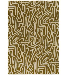 Melodic Outdoor Rug by Harlequin Ochre/Gold