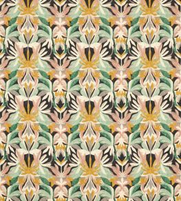 Melora Outdoor Fabric by Harlequin Blush/Eucalyptus/Sand