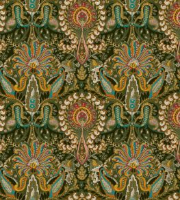 Midi Kashmir Fabric by Arley House Coriander