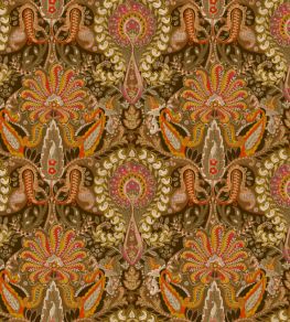 Midi Kashmir Fabric by Arley House Saffron