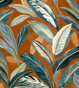 Midi Oasis Fabric by Arley House Amber