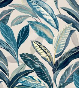 Midi Oasis Fabric by Arley House Sea Breeze