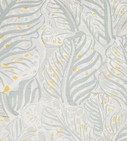 Mille Feuilles Fabric by Christopher Farr Cloth Pale Blue