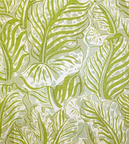 Mille Feuilles Fabric by Christopher Farr Cloth Pistachio
