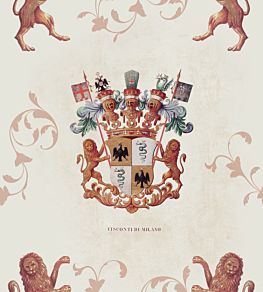 Heraldry Wallpaper by MINDTHEGAP Orange