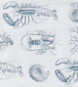 Lobster Wallpaper by MINDTHEGAP Blue