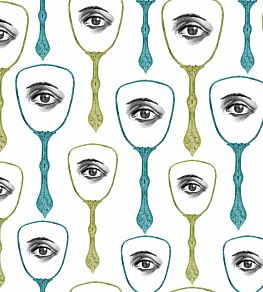 Mirrors Eye Wallpaper by MINDTHEGAP Aqua
