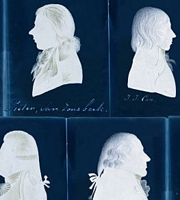 Dutch Portraits Wallpaper by MINDTHEGAP Blue