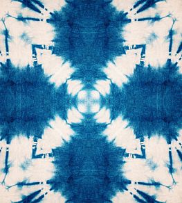 Shibori Butterfly Wallpaper by MINDTHEGAP Blue,White
