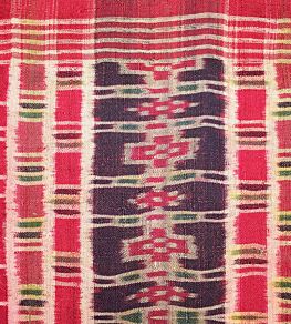 Kashgar Wallpaper by MINDTHEGAP Green, Purple, Red