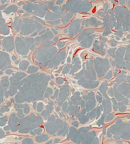 Marbled Wallpaper by MINDTHEGAP Grey, Red, Taupe