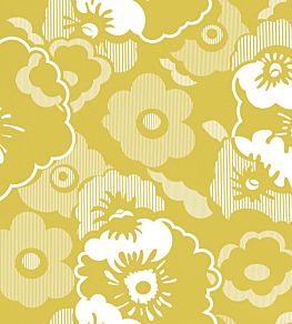 Alice Wallpaper by Mini Moderns Mustard