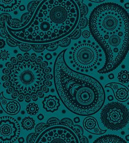 Paisley Crescent Wallpaper by Mini Moderns Lido