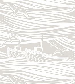 Whitby Wallpaper by Mini Moderns Stone