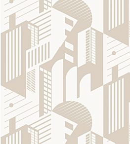 Bauhaus Wallpaper by Mini Moderns Stone
