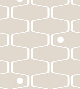 Net and Ball Wallpaper by Mini Moderns Stone