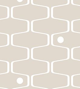 Net and Ball Wallpaper by Mini Moderns Stone