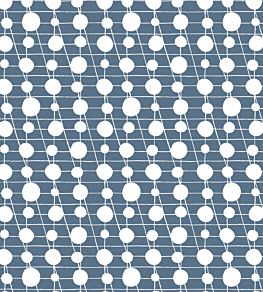 Pavilion Wallpaper by Mini Moderns Washed Denim