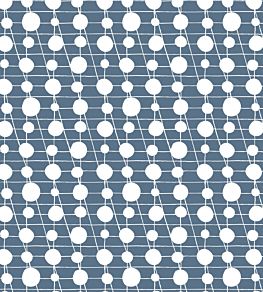 Pavilion Wallpaper by Mini Moderns Washed Denim